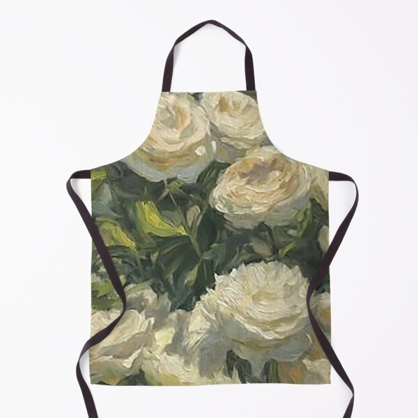 Item preview, Springtime White Rose Floral Pattern designed and sold by Freshfroot.