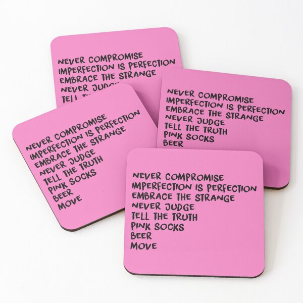 Item preview, YB Manifesto (Black on Pink) designed and sold by sarascoprox.