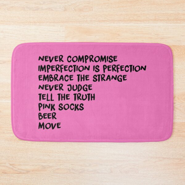 Item preview, YB Manifesto (Black on Pink) designed and sold by sarascoprox.