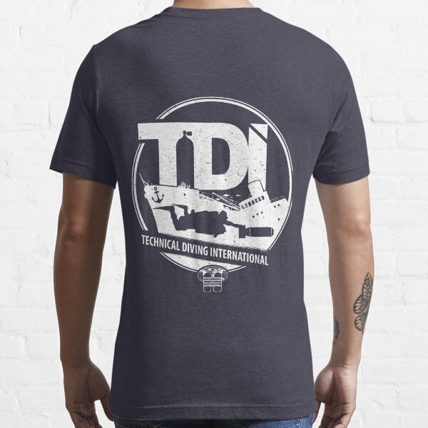 "Technical Diving International (TDI) Wreck Diver with DPV" Tshirt