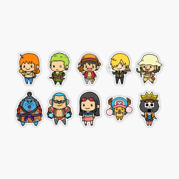 One Piece Straw Hat Pirates Logo Sticker for Sale by KaydenLee