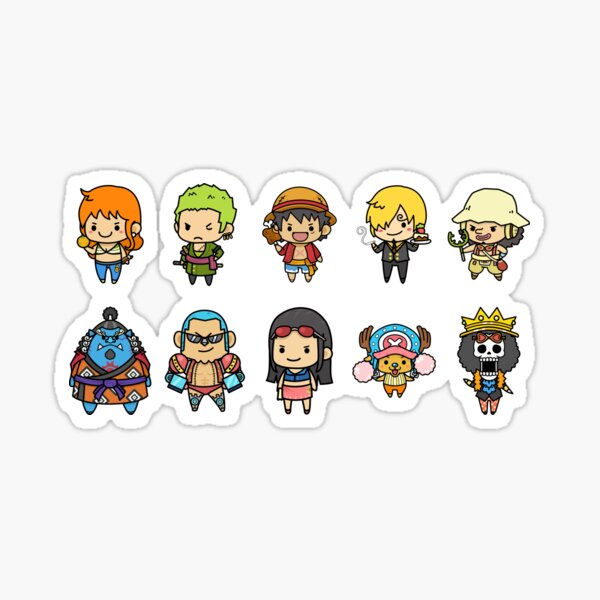 Item preview, Mugiwara chibi one piece designed and sold by Artyssytb.
