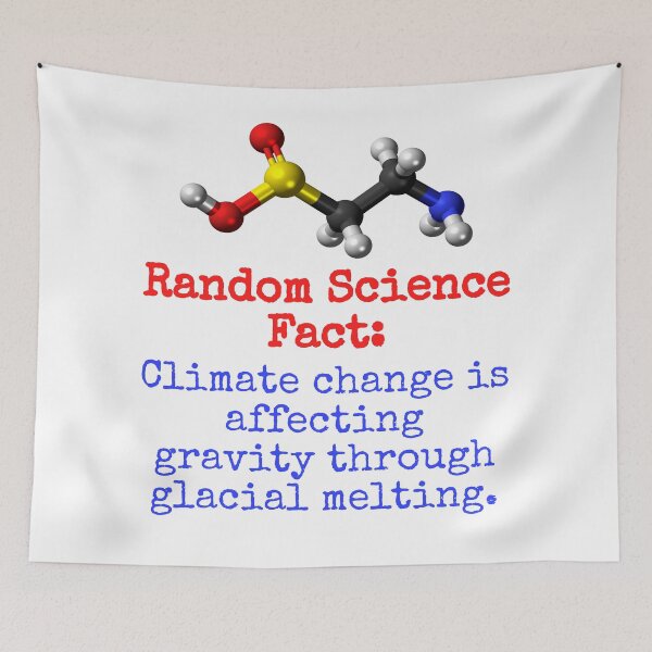 Item preview, Climate Change Is Affecting Gravity - Science Fact designed and sold by CrankyOldDude.