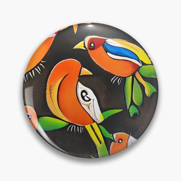 Item preview, bird batik pattern 11 designed and sold by marunoens01.