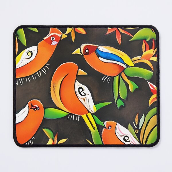 Item preview, bird batik pattern 11 designed and sold by marunoens01.