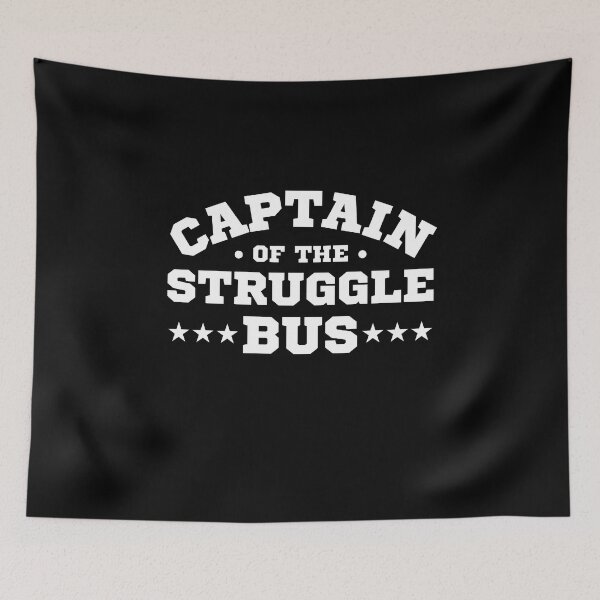 Item preview, Captain Of The Struggle Bus Funny Sarcastic Womens Mom Wife designed and sold by MouDantArts.