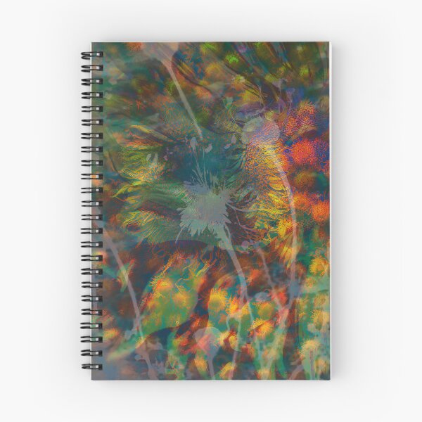 Item preview, Abstract multi-exposure floral designed and sold by kbgraphicimages.