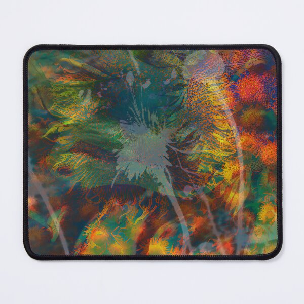 Item preview, Abstract multi-exposure floral designed and sold by kbgraphicimages.