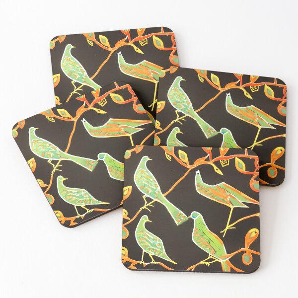 Item preview, bird batik pattern 10 designed and sold by marunoens01.