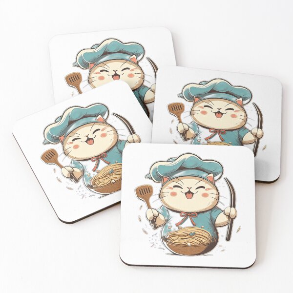 Item preview, Cat cooking fun  designed and sold by SpiceupStudios.