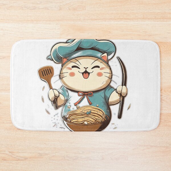 Item preview, Cat cooking fun  designed and sold by SpiceupStudios.