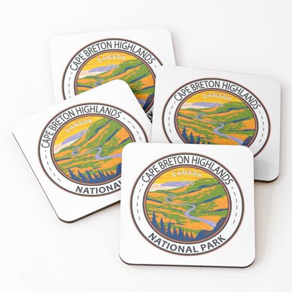 Item preview, Cape Breton Highlands National Park Canada Vintage Badge designed and sold by KrisSidDesigns.
