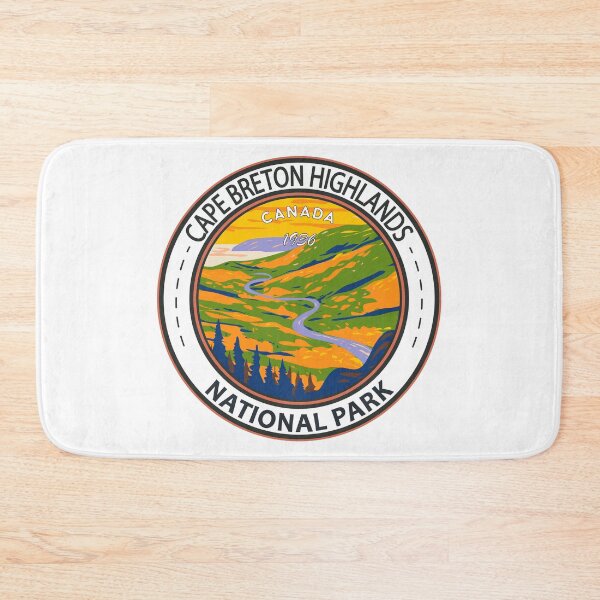 Item preview, Cape Breton Highlands National Park Canada Vintage Badge designed and sold by KrisSidDesigns.