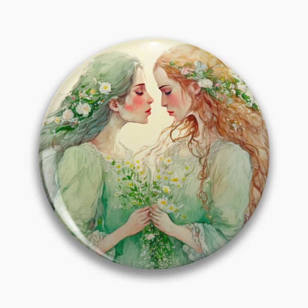 Item preview,  Fairy tale Lesbian Couple designed and sold by Pridish.
