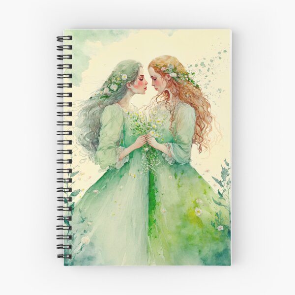 Item preview,  Fairy tale Lesbian Couple designed and sold by Pridish.