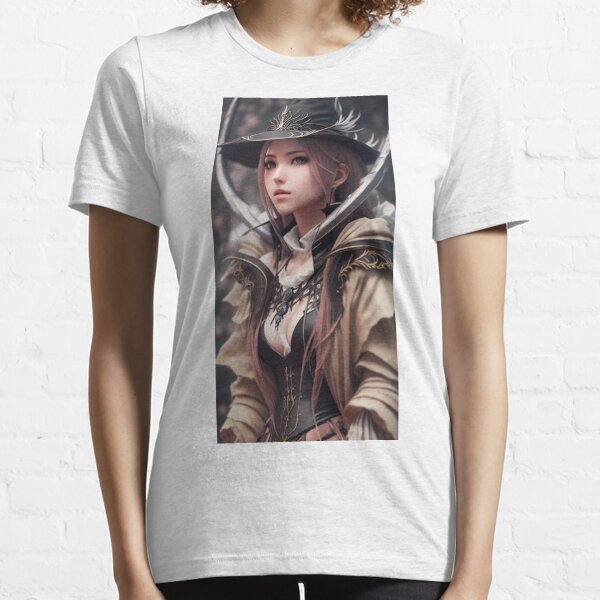 A girl with elden ring style Essential T-Shirt