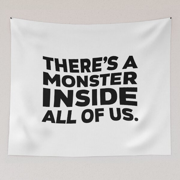 Item preview, monster inside (black) designed and sold by didijuca.