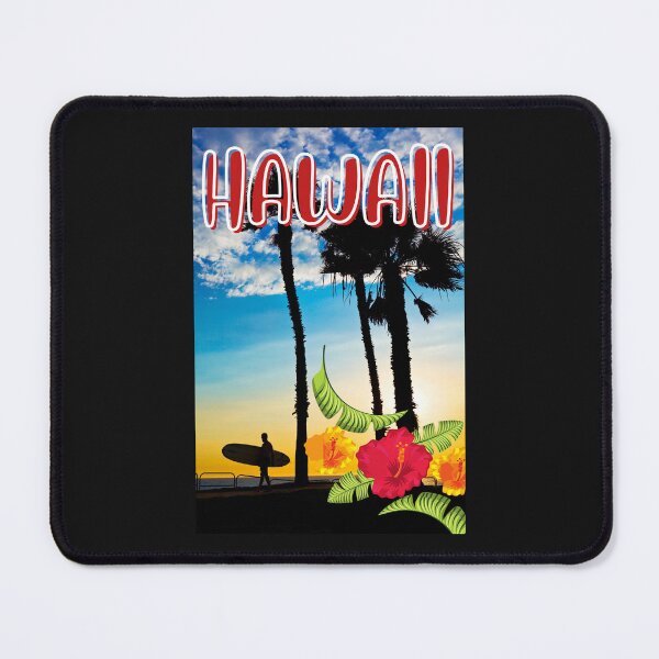 Item preview, VINTAGE HAWAII SURFING LABEL designed and sold by starfishstuff.