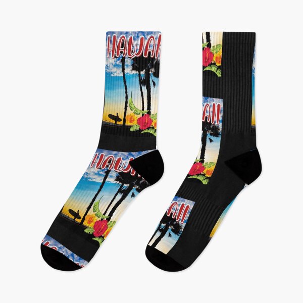 Item preview,  VINTAGE HAWAII SURFING LABEL designed and sold by starfishstuff.
