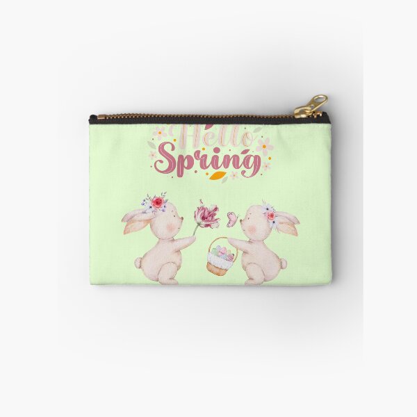 Item preview, Hello Spring - Cute Easter Bunnies  designed and sold by All-About-Life.