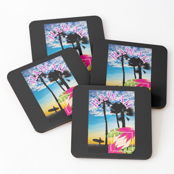 Item preview,  VINTAGE HAWAII SURFING LABEL designed and sold by starfishstuff.