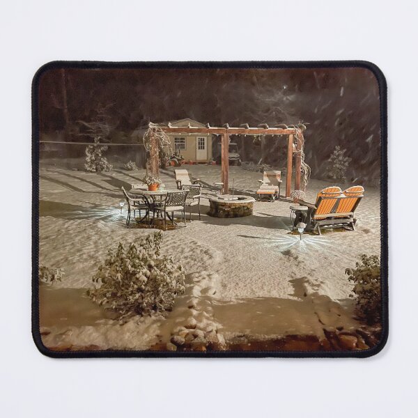 Item preview, Snowy Backyard designed and sold by Craig Kauzmann.