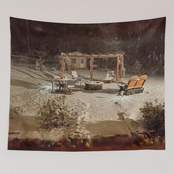 Item preview, Snowy Backyard designed and sold by Craig Kauzmann.