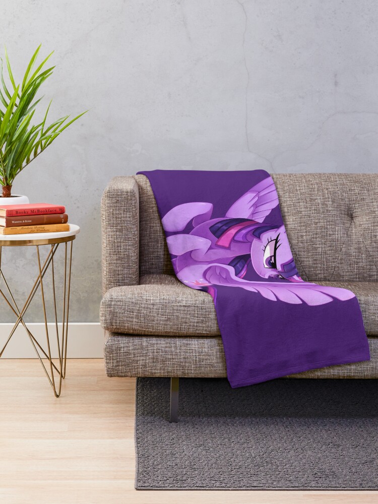"Twilight Sparkle" Throw Blanket for Sale by Pepooni Redbubble