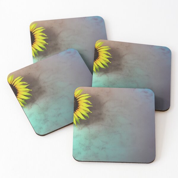 Item preview, Mystical Icy Floating Sunflower designed and sold by kbgraphicimages.