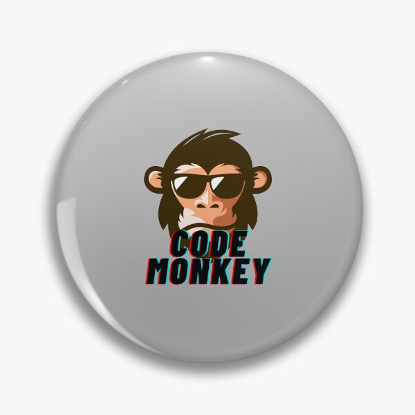 Item preview, Code Monkey programming programmer designed and sold by codepuns.