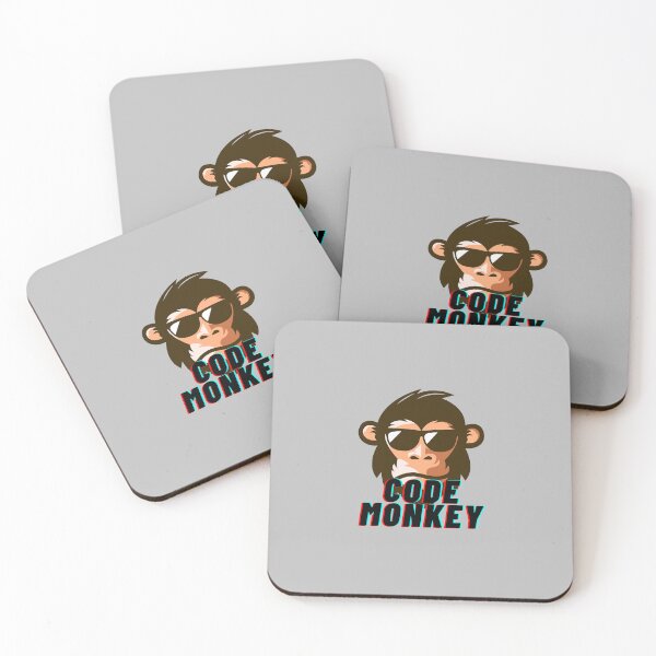 Item preview, Code Monkey programming programmer designed and sold by codepuns.