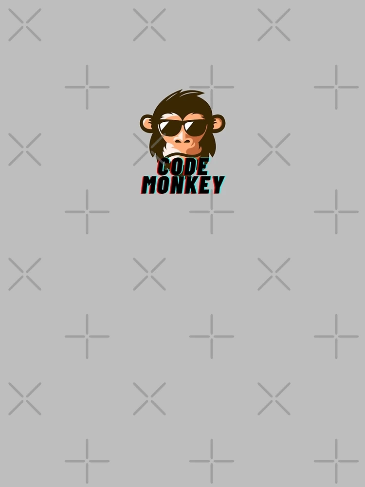 Thumbnail 5 of 5, A-Line Dress, Code Monkey programming programmer designed and sold by codepuns.