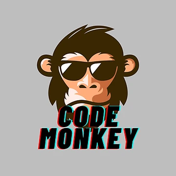 Artwork thumbnail, Code Monkey programming programmer by codepuns