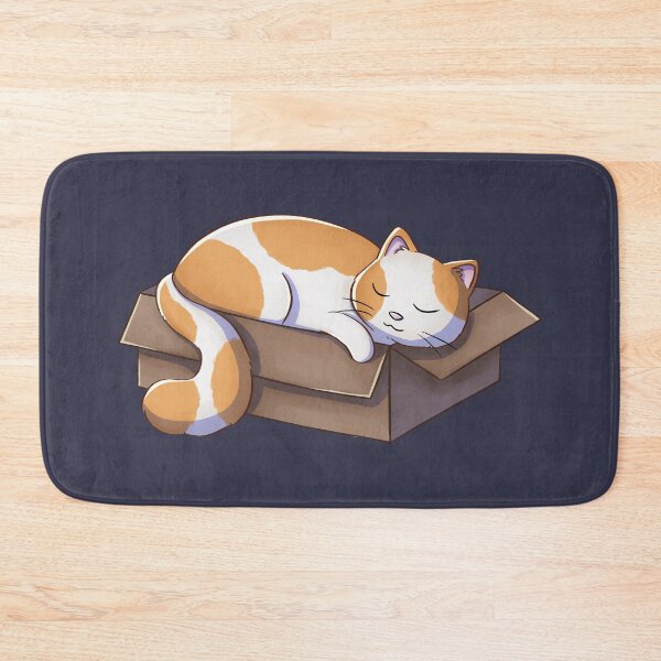 Item preview, Cat Sleeping In Box designed and sold by Meowrye.