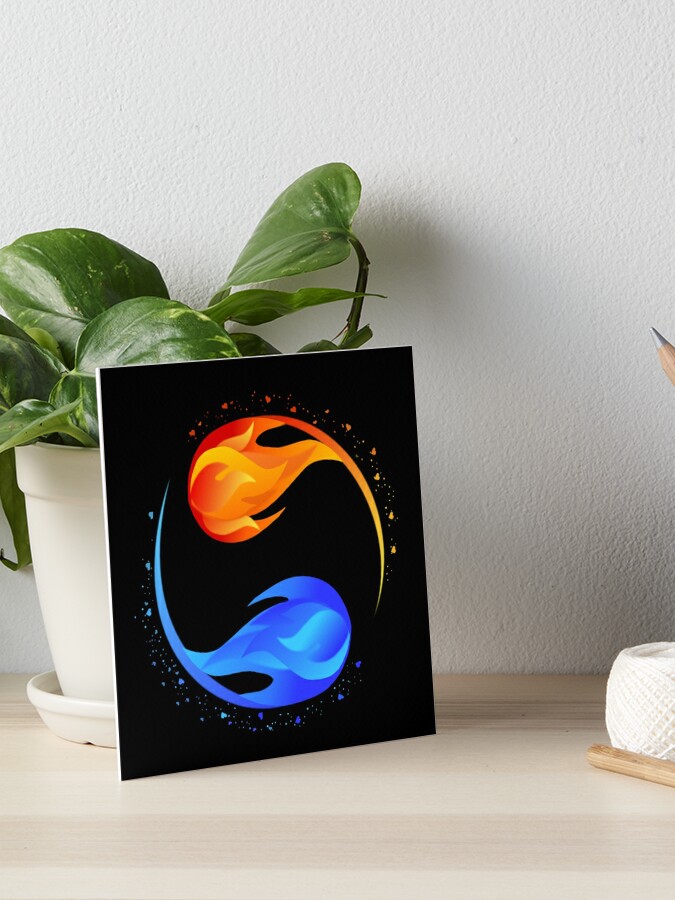 Twin Flames- Twin Flame Art Painting Art Board Print for Sale by  TwinFlameArt