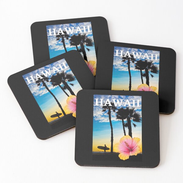 Item preview,   VINTAGE HAWAII SURFING LABEL designed and sold by starfishstuff.