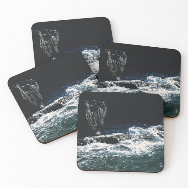 Item preview, Dark Oceanic Cliff Seascape designed and sold by Anna Lemos.