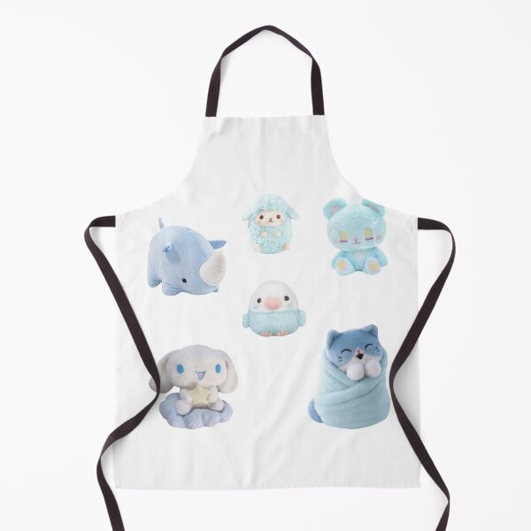 Item preview, Blue Kawaii Plushies Sticker Pack designed and sold by casserolestan.