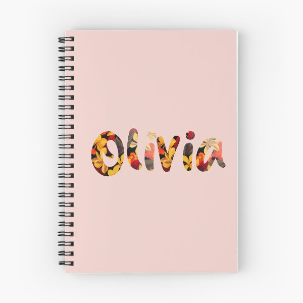 Artikelvorschau, Blumen-Olivia-Name: Olivia-Name mit Blumen entworfen und verkauft von ABCDEmily ©.
