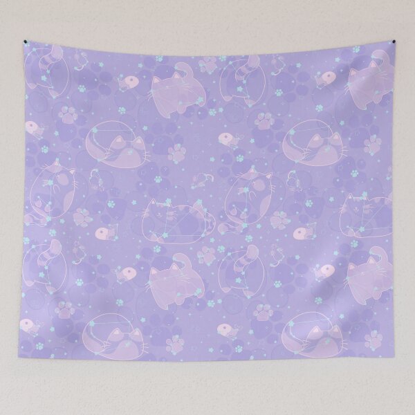 Item preview, Cat Constellation Pattern designed and sold by FaultyOverlord.