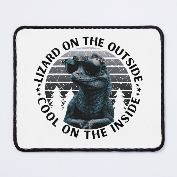 Item preview, Lizard t-shirt with glasses for cool people designed and sold by relso.