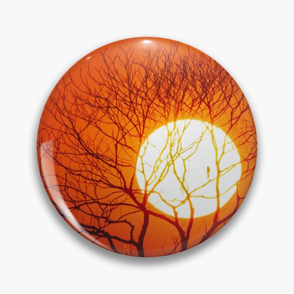 Item preview, Sunset, little birds and  tree without leaves designed and sold by kstanvir.
