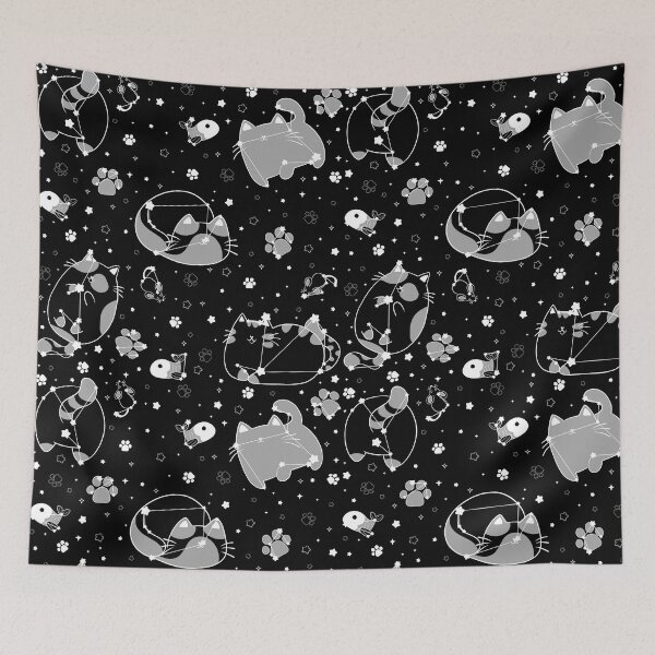 Item preview, Cat Constellation Pattern designed and sold by FaultyOverlord.