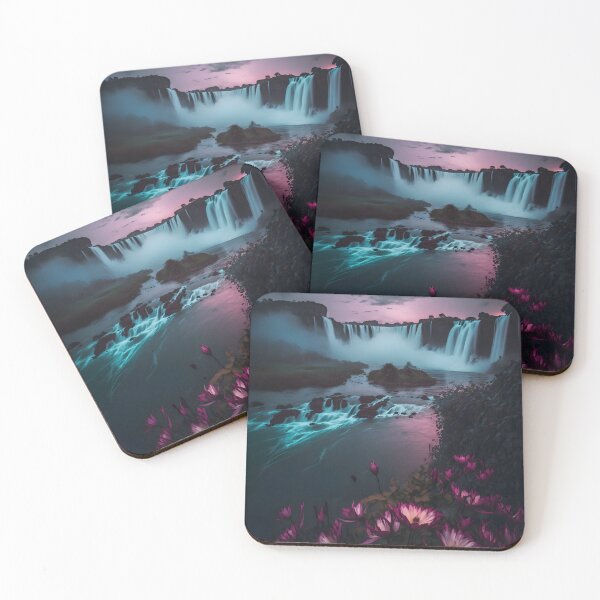 Item preview, Beautiful waterfall scenery  designed and sold by ArtsByAesthetic.
