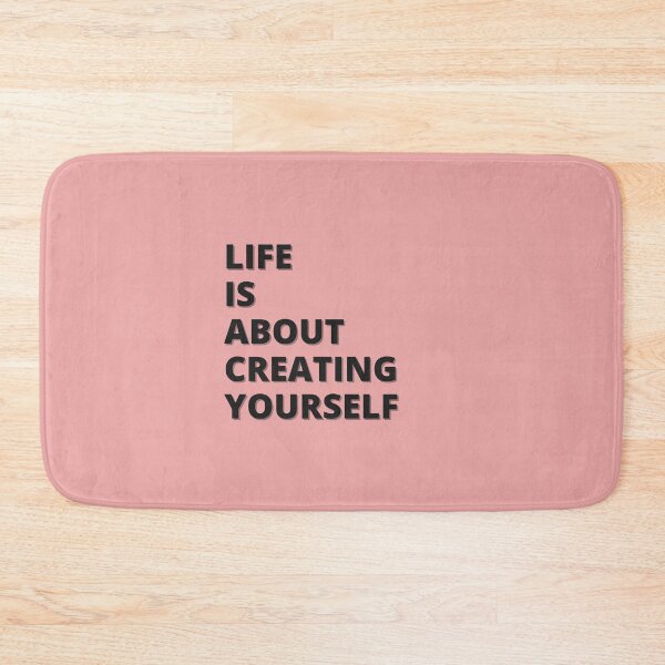 Item preview, Life is about creating yourself designed and sold by Nirav-25.