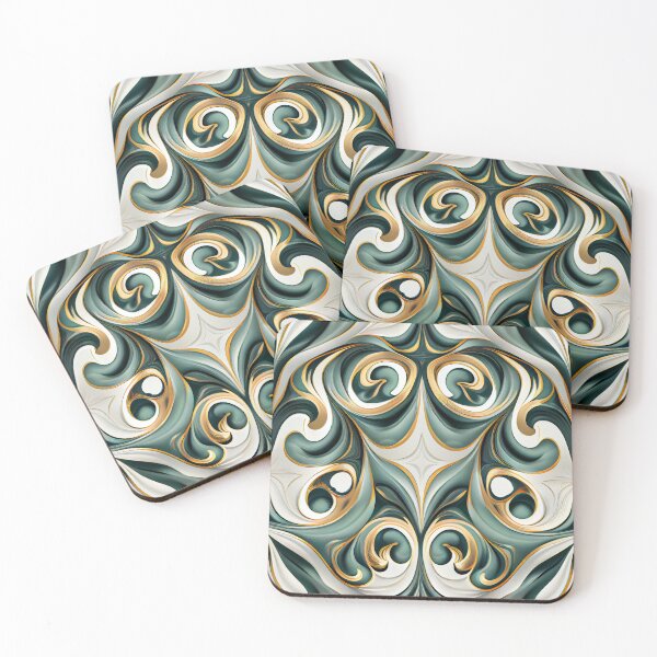 Item preview, Pattern - Cream Swirl designed and sold by Stacey Hallock.