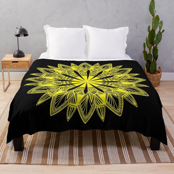 Item preview, Mandala (yellow) designed and sold by Calen Picard-Carroll.