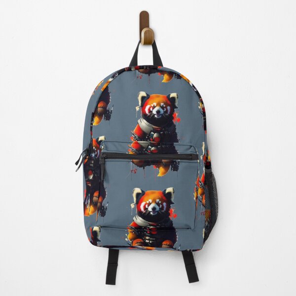 Item preview, Sci-fi Badass and Awesome Red Panda Colorful  designed and sold by muhamuha.
