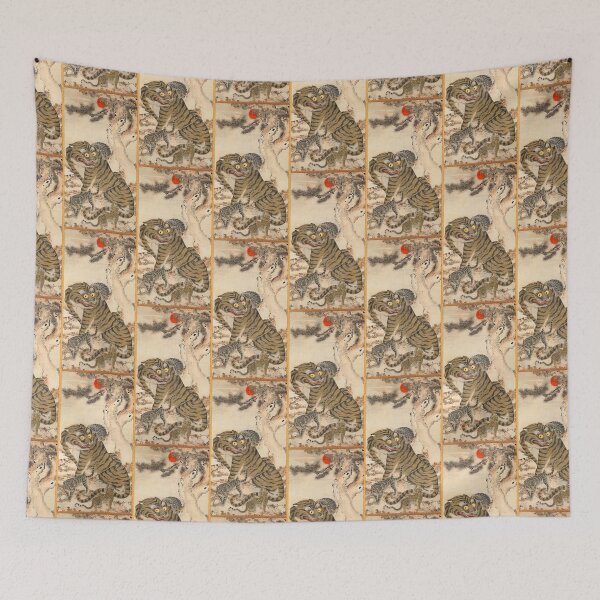 Item preview, Korea Joseon dynasty Tiger Family -Korea Joseon Tiger Family designed and sold by TeeARTHY.