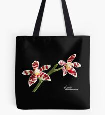 Phalaenopsis bunt Logo Tote Bag